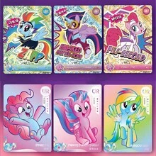 Hasbro 我的小马宝莉卡片收藏 - 闪亮月亮系列全盒装，第五波，官方授权收藏品，友谊就是魔法系列，是女孩生日派对和聚会的理想之选 - 彩色 - 查看 3
