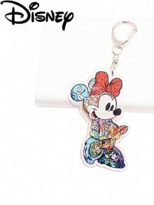 Disney Móc khóa acrylic hoạt hình 2D mới, móc khóa đôi dễ thương - Xem 10