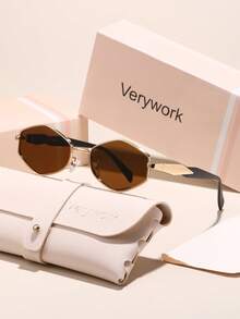 Verywork 1 cặp kính mắt mèo gọng nhựa và kim loại cho nữ, tròng kính ombre, kiểu dáng cổ điển, thanh lịch, dễ phối đồ, thích hợp cho kỳ nghỉ, lái xe, dự tiệc, mua sắm, công sở và các hoạt động thường ngày. Phụ kiện thời trang dành cho nữ. - Nhiều màu - Xem 9