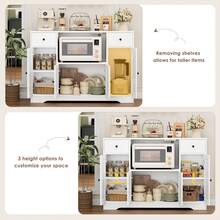 Buffet e credenze - Bianco - Visualizzare 5
