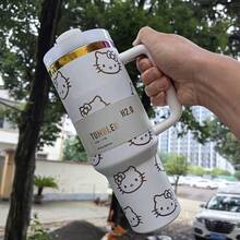 SANRIO NEW 40oz Vacuum Insulated Tumbler Stainless Steel Insulated Water Bottle Vacuum Thermal Flask For Women Men For Cold Hot Cup - Nhiều màu - Xem 4