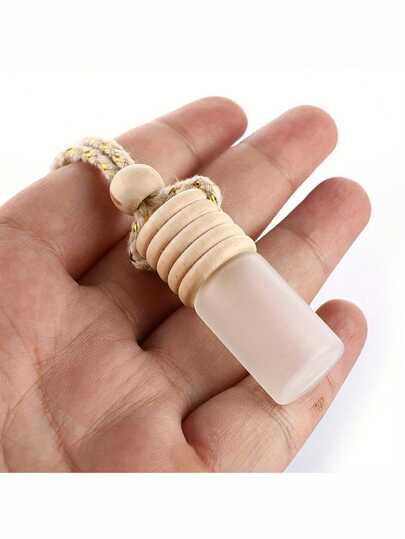 10 chiếc mặt dây chuyền hình chai nước hoa mờ 5ml, trang trí nhà cửa cho phòng khách và phòng ngủ, mặt dây chuyền hương thơm tươi mát có thể nạp lại.
