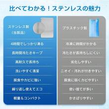 ステンレス保冷剤 保冷プレート 円形・長方形 薄型 軽量 コンパクト 急速冷凍 長時間冷却 強力保冷 繰り返し使える クーラーボックス用 保冷パック アイスクーラー 冷凍庫対応 お弁当 飲み物 食品 キャンプ アウトドア レジャー ピクニック BBQ バーベキュー 車中泊 - シルバー - チェックする 11