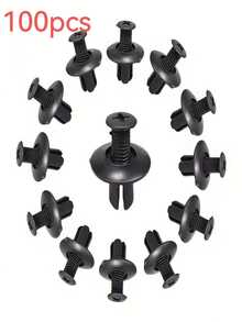 49 piezas Juego universal de clips de fijación para molduras, paneles interiores, guardias y espejos retrovisores de automóvil - A - Ver 12