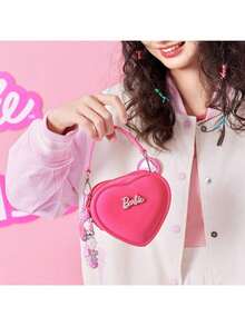 Miniso Series Jelly Handbag Bag Special Design Tote Bag Shoulder Bag Crossbody Bag With Detachable Shoulder Strap - Hot Pink - View 8