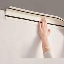 1pc 230cm 3D Foam Wall Trim Strip Sticker Foam Wall Trim Strip Sticker ,Self-Adhesive Ceiling Floor Waist Line Sticker Decorative Skirting,3D Decorative Wall Line Wall Paper Border, Easy To Peel And Stick, Can Be Cut Freely, Suitable For All Corners - C - View 16