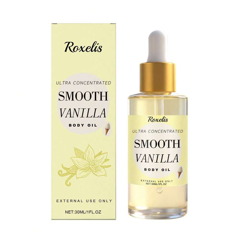 30ml Vanilla Cream Body Oil, Fragrant, Moisturizing After Bathing, Reduces Tightness, Long-Lasting Scent, Suitable For All Skin Types. Easy To Use, Long-Lasting Protection, Comfortable & Skin-Friendly. - Multi Scents - View 1