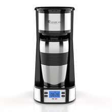 Single Serve Coffee Maker, Programable Single-Serve Brewers, Timer Auto Start/Off, 14 Oz Single Cup Coffee Machine - View 1