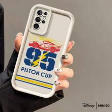 Ốp điện thoại MINISO Disney Cars Lightning McQueen 95 Piston Cup TPU, phù hợp với Samsung S26 Ultra/S26 Edge/S26 Plus/S26/S25 Ultra/S25 Plus/S25/S25FE/S25Edge/S24Ultra/S24Plus/S24/S24FE/S23FE/S23Ultra/S23Plus/S23/S22Ultra/S22Plus/S22/S21Ultra/S21Plus/S21/A15/A16/A17/A23/A24/A25/A26/A33/A34/A35/A36/A52/A53/A54/A55/A56/A71/A72/A73, quà tặng Giáng sinh - trắng - Xem 15