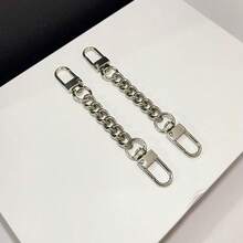 2pcs Bag Strap Extender - Elegant Replacement Chain, Metal Wallet Chain Extender Accessory, Longer Crossbody Bag Strap, Small Purse Chain Extension Accessory Festival Teacher Appreciation Gifts - Multicolor - View 4