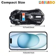 unilabo Transforming Car Toy - Inertial Sliding Car - Automatic Transformation - Great Gift For Boys! - Multicolor - View 4