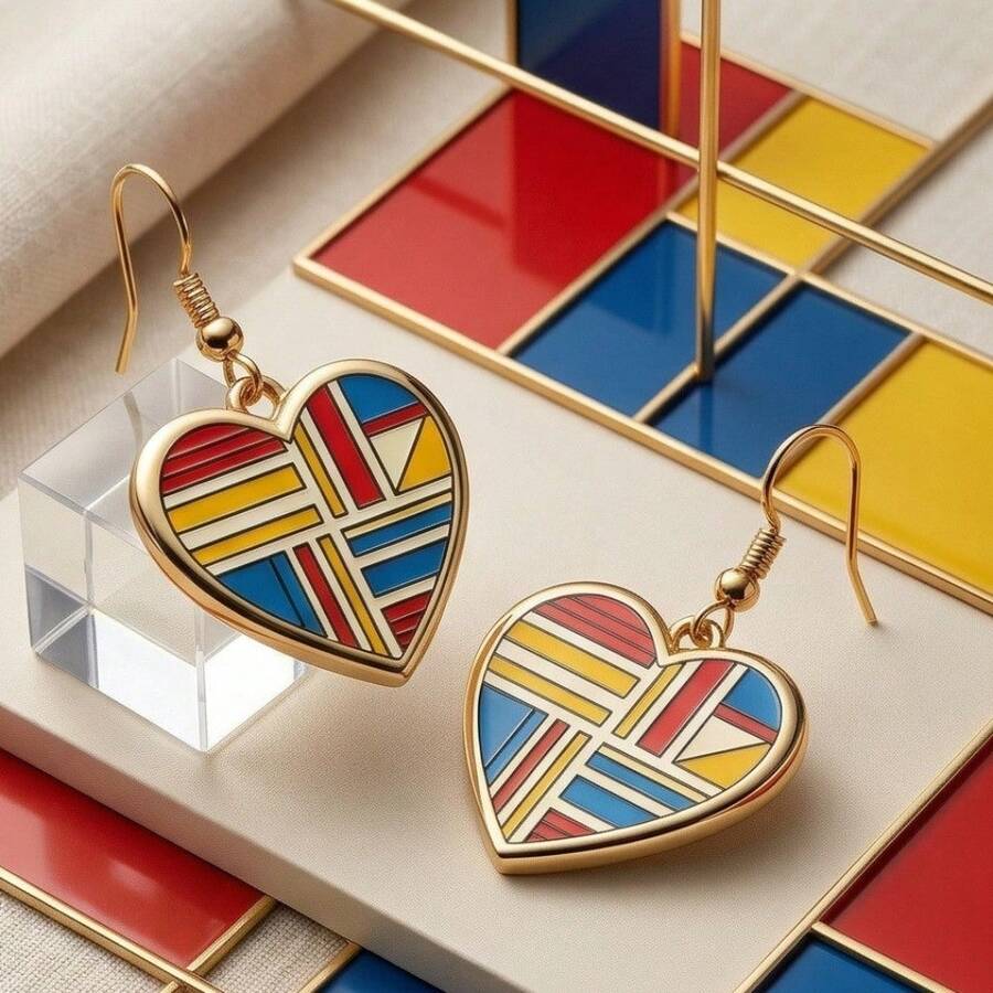 Daily Commuting, Office Wear, Art Exhibitions, Minimalist Outfits, And As A Unique Gift For Art Lovers Or Designers. - Multicolor - View 1