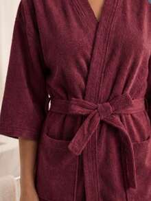 Bathrobe - Wine - View 2