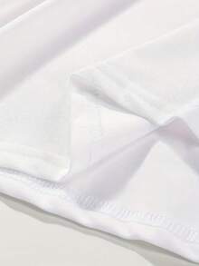 Camisa Casual Estampada para Hombre de Navidad - Artículo Popular - Blanco - Ver 5