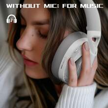 ATTACK SHARK L60 轻量级无线游戏耳机，头戴式，有线/蓝牙/2.4G三模式，40mm驱动单元，5.1声道立体声，可拆卸降噪麦克风，40小时以上续航，适用于PC/Mac/Switch - 查看 8