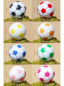 Bộ 1/3/5 quả bóng đá bãi biển/bóng bãi biển/bóng trang trí hồ bơi bằng PVC, bóng quảng cáo bơm hơi, thích hợp cho World Cup tại Mỹ, Canada, Mexico, bóng đá nước bơm hơi, thích hợp để trang trí tiệc bãi biển hoặc hồ bơi, hoạt động trò chơi dưới nước ngoài trời. - bóng đá - Xem 11