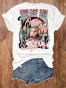 Women T-Shirts - Black - View 7