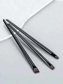 3 Pcs Makeup Brush Set, Including Angled Eyeliner Brush, Eyebrow Brush, Ultra-Thin Eyeshadow Brush, Blade Eyeliner Brush, Highlighter Brush, Detail Brush, Eye Makeup Brush 3-Piece Set, Ultra-Thin Eyebrow Brush, Angled Tail Sickle Brush, 2026 New Ultra-Thin Flat Eyebrow Eyeliner Brush, Contour Precision Defining Brush, Fine Eyeliner & Eyebrow Brush, Custom Ultra-Thin Angled Flat Eyebrow Eyeliner Brush, Professional Detail Eyebrow Brush Kit - 黑色 - 查看 6