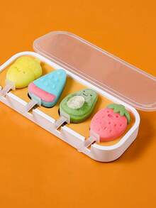 Silicone Ice Cream Mold, Homemade Ice Lolly, Ice Pop, Popsicle Mold, Kids Cheese Bar, Ice Cream Mold - Multicolor - View 3