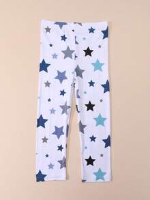 4 chiếc quần legging ôm sát dáng suông cho bé gái, quần dài đến mắt cá chân co giãn, thoải mái khi mặc hàng ngày, mùa xuân/hè. - Nhiều màu - Xem 5