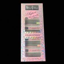 Kit Of 10 Individual Eyelash Clusters, 0.1D, For Eyelash Extensions. - 20P - View 6