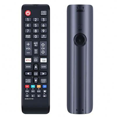 BN59-01315D 4K UHD Smart TV Universal Remote Control For Models UA43RU7100, UA43RU7100W, UA49RU7100, UA50RU7100, UA50RU7100W, UA55RU7100, UA55RU7100W, UA58RU7100W, UA65RU7100W, UA75RU7100, UA75RU7100W