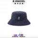[New Flat Top] Blue Rabbit Fur Fisherman's Hat