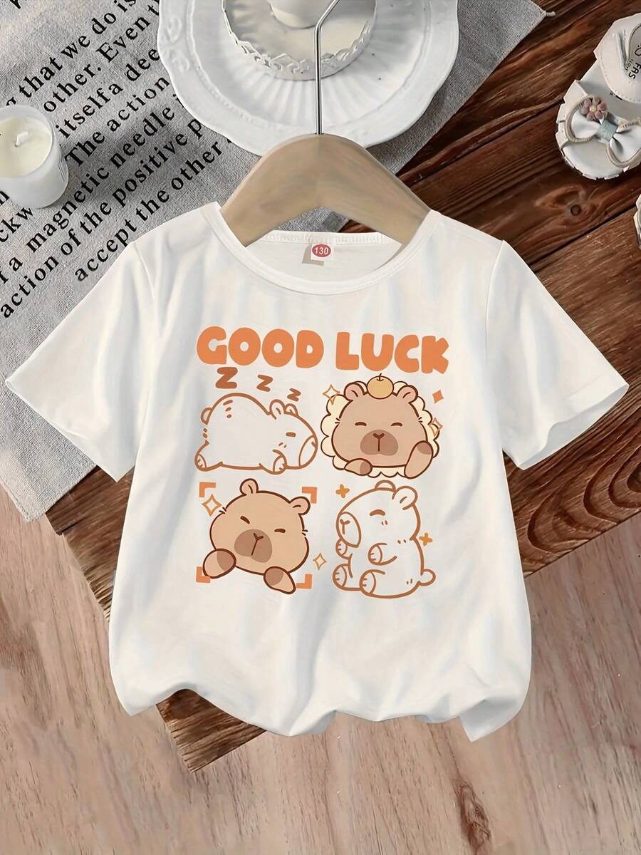 Tween Girls T-Shirts - White - View 1