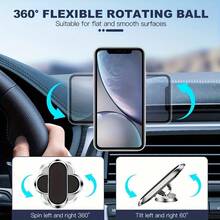 1 Bộ Giá đỡ điện thoại từ tính cho ô tô, xoay 360 độ, phù hợp với mọi loại điện thoại thông minh. - Nhiều màu - Xem 8