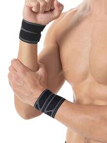 1pc Lightweight Basketball/Badminton/Running/Cycling Adjustable Wrist Support Wrap - Multicolor - View 11