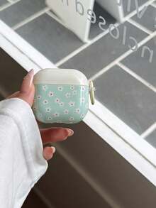 Ốp bảo vệ màu xanh bạc hà họa tiết hoa cúc cho Pro 3, Pro 2, 3, 1/2 - màu xanh lá - Xem 7