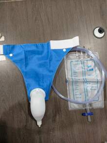 Dispositivo de recolección de orina reutilizable y ajustable a prueba de fugas. Adecuado para personas mayores, discapacitadas o con dificultad para usar el inodoro. Catéter urinario. - Ver 15