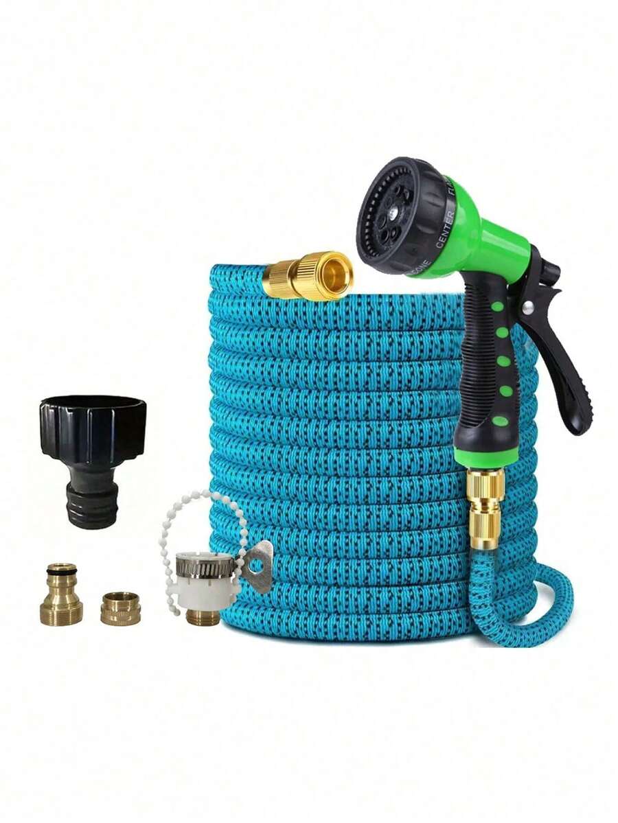 Magic Garden 高压洗车软管套装，含软管和多功能喷嘴，园艺灌溉用品 - B - 查看 1