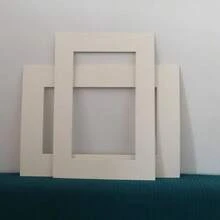 4 قطع إطارات صور ورقية مستطيلة بحجم A3/8K بلون العاج، فتحة 5 سم/6 سم، مناسبة لغرفة المعيشة والنوم، بطراز أوروبي، تركيب صور بطراز نوردي رجعي، إكسسوارات ديكور الإطار - 8K-A3 - مشاهدة 8