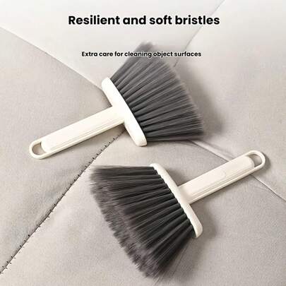 1件装多功能缝隙清洁工具除尘刷，可用于清洁窗台、沙发缝隙等，是居家清洁必备品。塑料材质，家用清洁工具，除尘工具，适用于清洁窗台、沙发缝隙、天花板等处的灰尘。