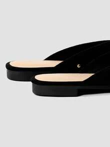 ADAMUMU New Women's High-End Fashion Comfortable Sequin Flat Shoes, Cute Suitable For Daily Wear, Spring/Summer Holiday - Black - View 8
