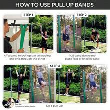 Heavy Duty Latex Elastic Resistance Band, Pull-Up Assist Band, Suitable For Fitness Training, Home Gym Body Shaping Exercises - Multicolor - View 7
