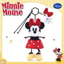 Disney 1个迪士尼布鲁托毛绒玩具，米奇钥匙扣背包挂件，儿童毛绒挂饰，生日礼物，派对礼品 - 彩色 - 查看 14