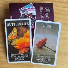 78张神秘黑玫瑰讯息卡牌游戏，英文塔罗牌 - Mystic Black Rose - 查看 2