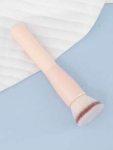 1pc Large Size Powder Brush, High Quality Makeup Brush Professional Makeup Tool, Wooden Handle Makeup Brush For Women, Soft Bristles Multi-Purpose Makeup Brush - Multicolor - View 6