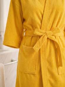 Bathrobe - Yellow - View 2