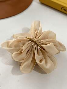 1 chiếc kẹp tóc hoa cho nữ, kẹp tóc bằng vải chiffon co giãn, phụ kiện tóc hàng ngày thanh lịch, nhẹ nhàng, đa năng, thích hợp cho mùa hè, kỳ nghỉ, du lịch, phụ kiện đội đầu, kẹp hoa, kẹp càng cua, lễ hội, sinh nhật. - Nhiều màu - Xem 11