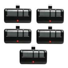 5 piezas Control Multifrecuencia Universal 893max Puerta Automatica Control remoto automático de la puerta del coche - Negro - Ver 2