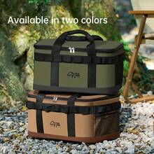 1pc Outdoor Tactical Insulation Bag With Multiple Functions - Caqui - Ver 7
