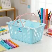 Miniso 三丽鸥 Hangyodon/Hello Kitty/Kuromi/Cinnamoroll/My Melody 迷你手提篮/背包挂篮，可爱生日礼物，PVC材质（1个） - 查看 15