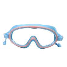 1 Pair Anti-Fog Waterproof Swimming Goggles With Large Frame, Silicone - Multicolor - View 15