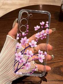 Ốp lưng điện thoại chống sốc trong suốt, tối giản, họa tiết hoa, tương thích với Samsung Galaxy S26, S26 Plus, S26 Ultra, S25, S25 Plus, S25 Ultra, A16, A36, A26, A56, A50, A12, A32, A52, A72, A51, A21S, A13, A14, S24, S24 Plus, S24 Ultra, S20, S23, S22, A53, S20 FE, S21, 11, 12 Pro, 12, 12X, 13 Pro, 14 Pro, 15 Pro, X3 Pro, 10, 9, Note 9, 12C, Note 11 Pro, Note 8 Pro, 9C, 9A - Nhiều màu - Xem 4