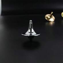 1 pieza Juguete de metal para relajación, disponible en diseños con y sin agujero, Spinner portátil de mano para entusiastas del deporte - Multicolor - Ver 3
