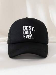 1pc Unisex Printed Decor Truck Driver Hat, Breathable Sports Baseball Cap, Sun Hat, Suitable For Daily Use, Outdoor Travel, Hiking,Summer,Beach,Holiday - Multicolor - View 10