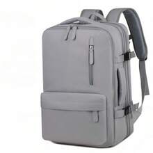 Neuer Großraum-Rucksack - Tragbare Geschäfts- und Reisetasche - Grau - Übersicht 1